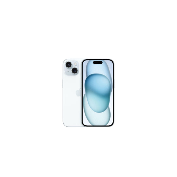Smartphone Apple iPhone 15 6,1" 128 Go reconditionné grade A+ – bleu – vue 1