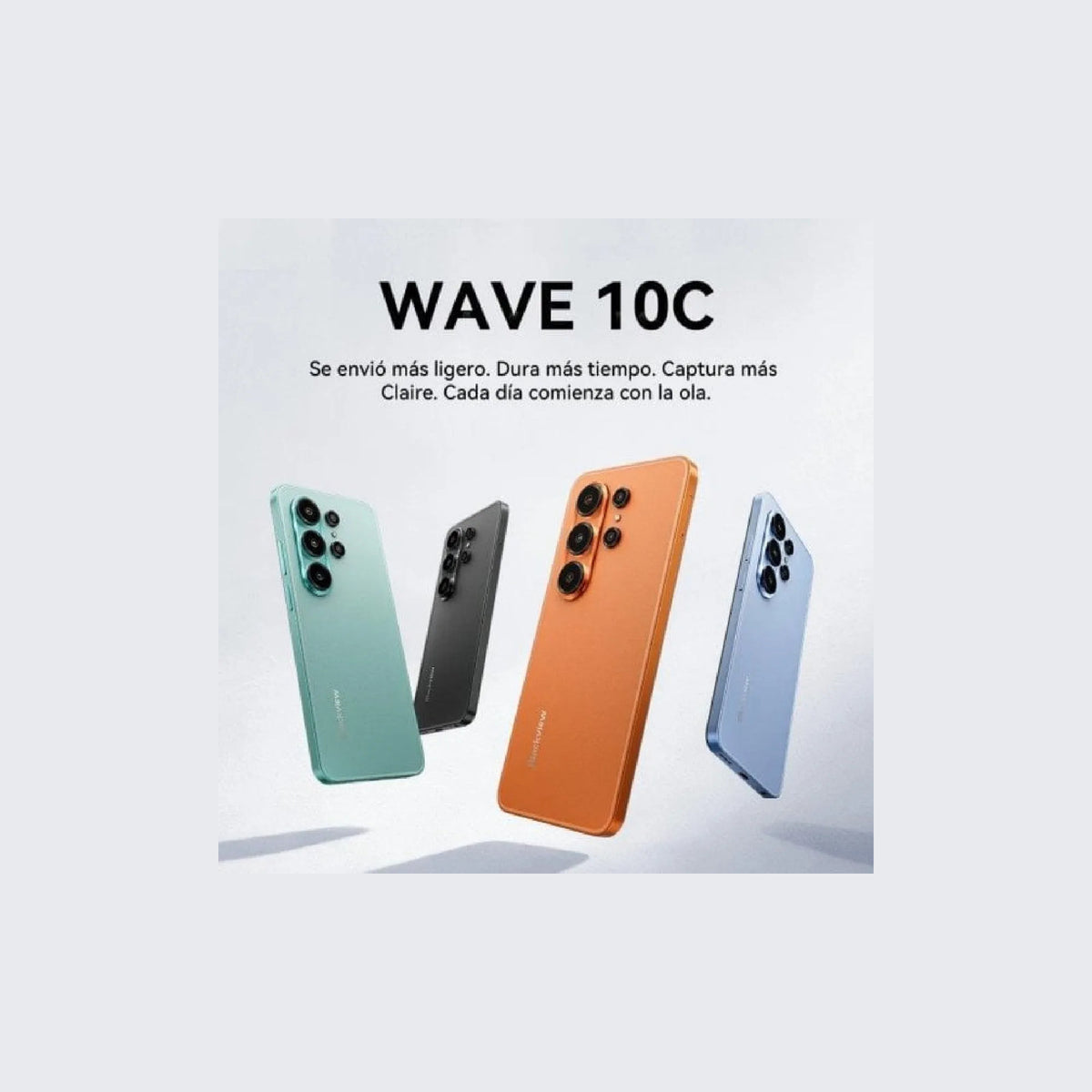 Smartphone Blackview Wave 10C 6,88" 4 Go / 128 Go double SIM 4G – noir – vue 2