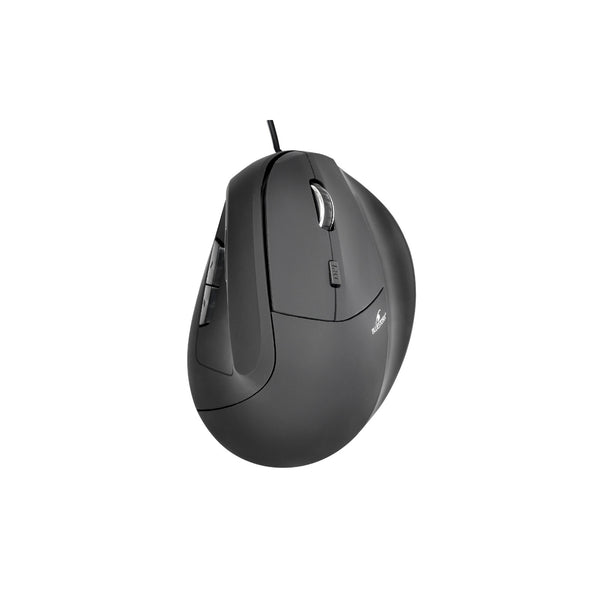 Souris ergonomique verticale filaire Bluestork M-W-Ergo 7200 dpi – noir – vue 1
