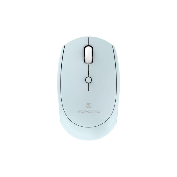 Souris sans fil 2,4 GHz Volkano Talc Series – bleu (VK-20197-BL) – vue 1