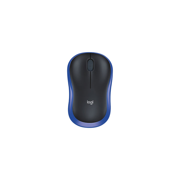 Souris sans fil Logitech M185 – bleu – vue 1