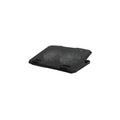 Support ventilé réglable PORT Designs Cooler Pro pour ordinateur portable 10 à 17" (2 ventilateurs, 6 hauteurs) – noir – vue 1