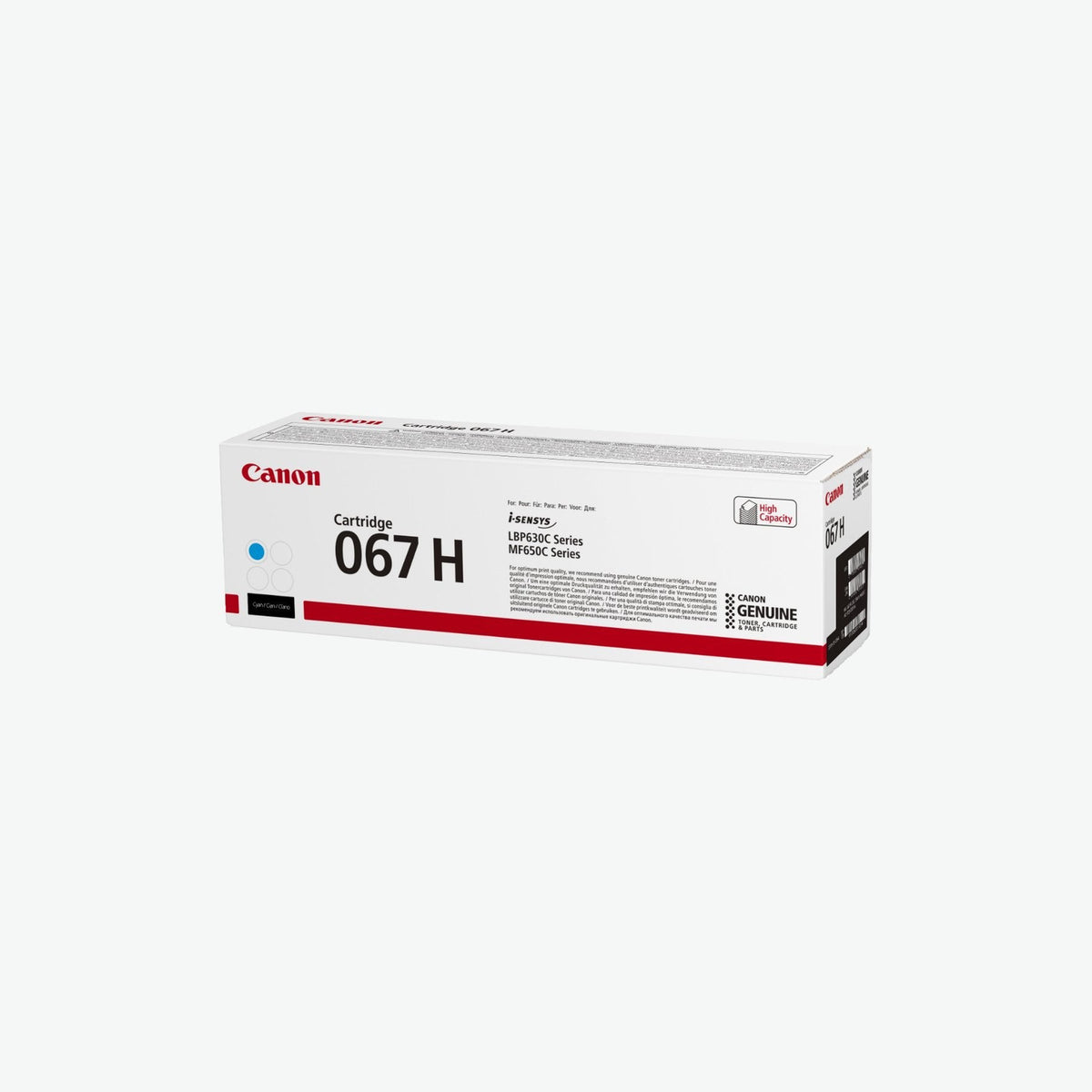 Toner Canon 067H cyan (haute capacité) – vue 3