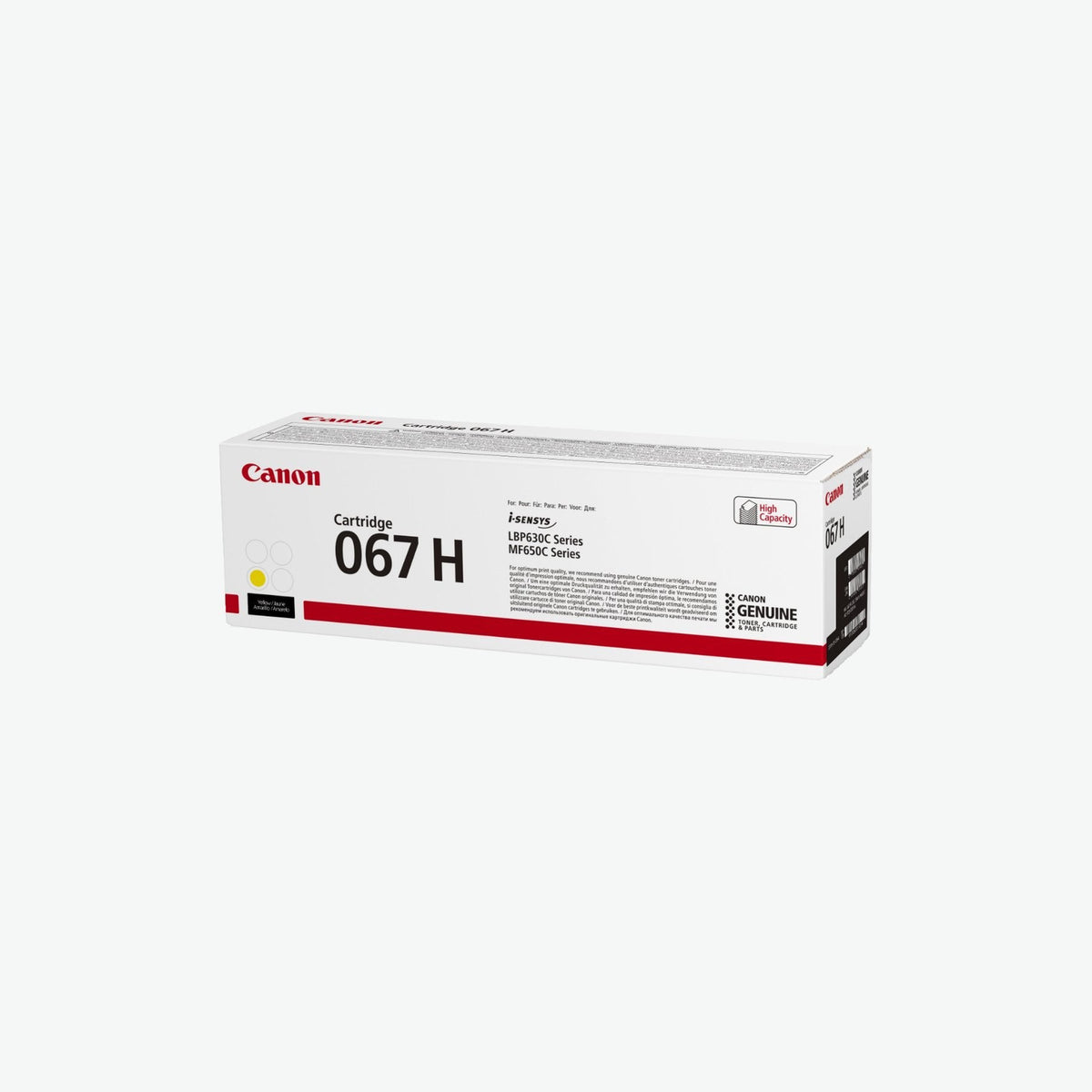 Toner Canon 067H jaune (haute capacité) – vue 3