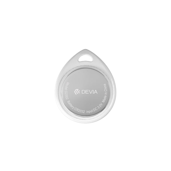 Traqueur Bluetooth Devia Lite Tag compatible Localiser (Apple Find My) – blanc – vue 1