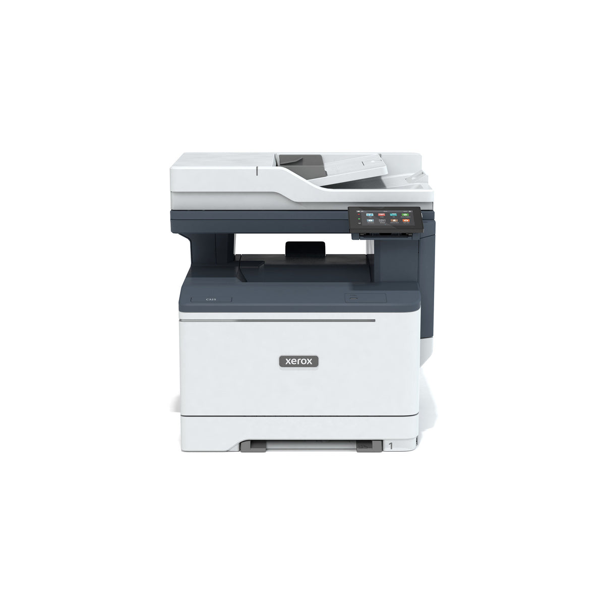 Xerox C325 copie/impression/numérisation/télécopie recto verso sans fil A4, 33 ppm, PS3 PCL5e/6, 2 magasins, 251 feuilles – vue 1