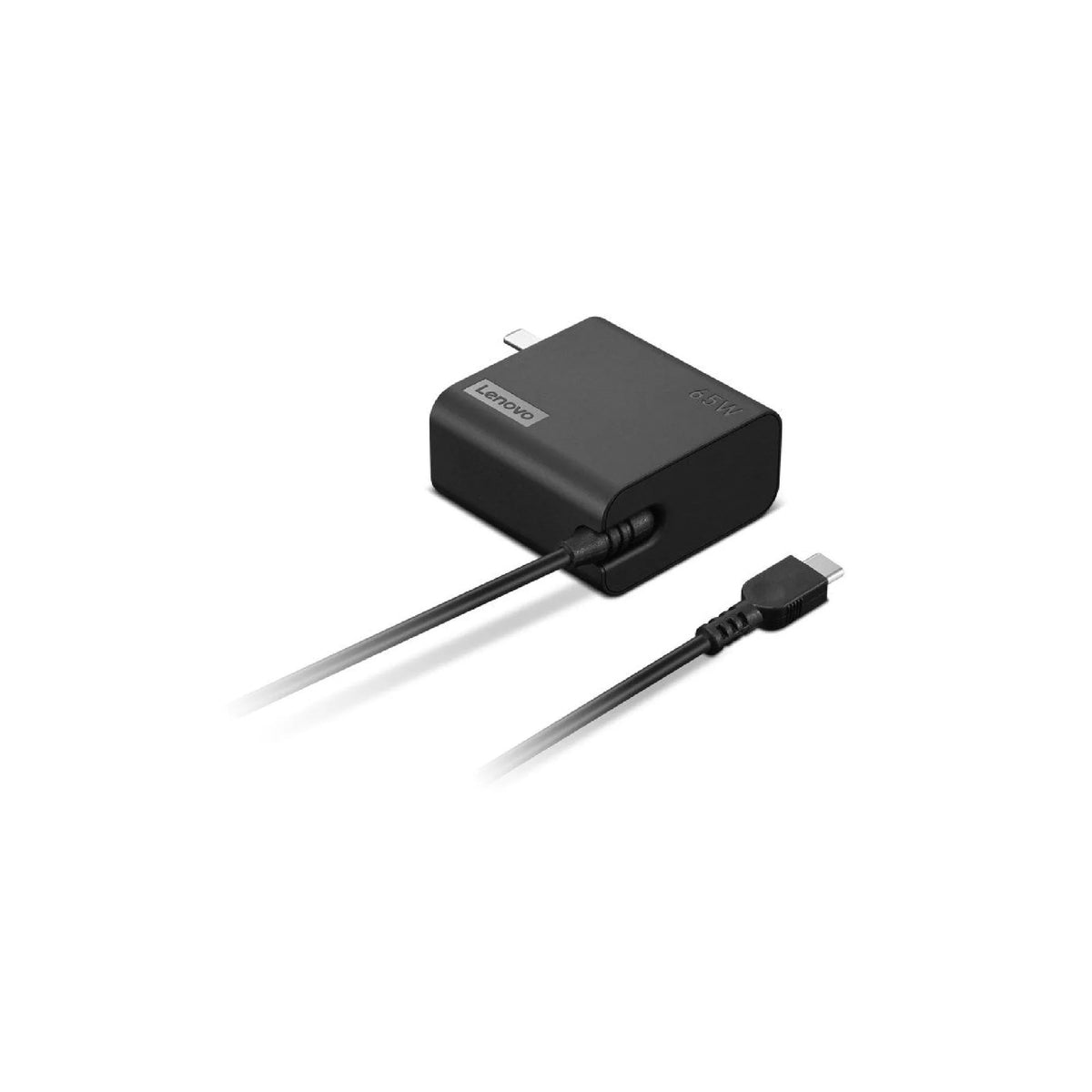 Adaptateur secteur Lenovo 4X21L54610 USB-C 65 W (100-240 V, câble 1,7 m) – noir – vue 1