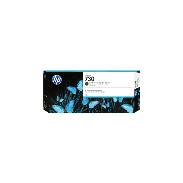 Cartouche d’encre HP 730 DesignJet noir mat, 300 ml – vue 1