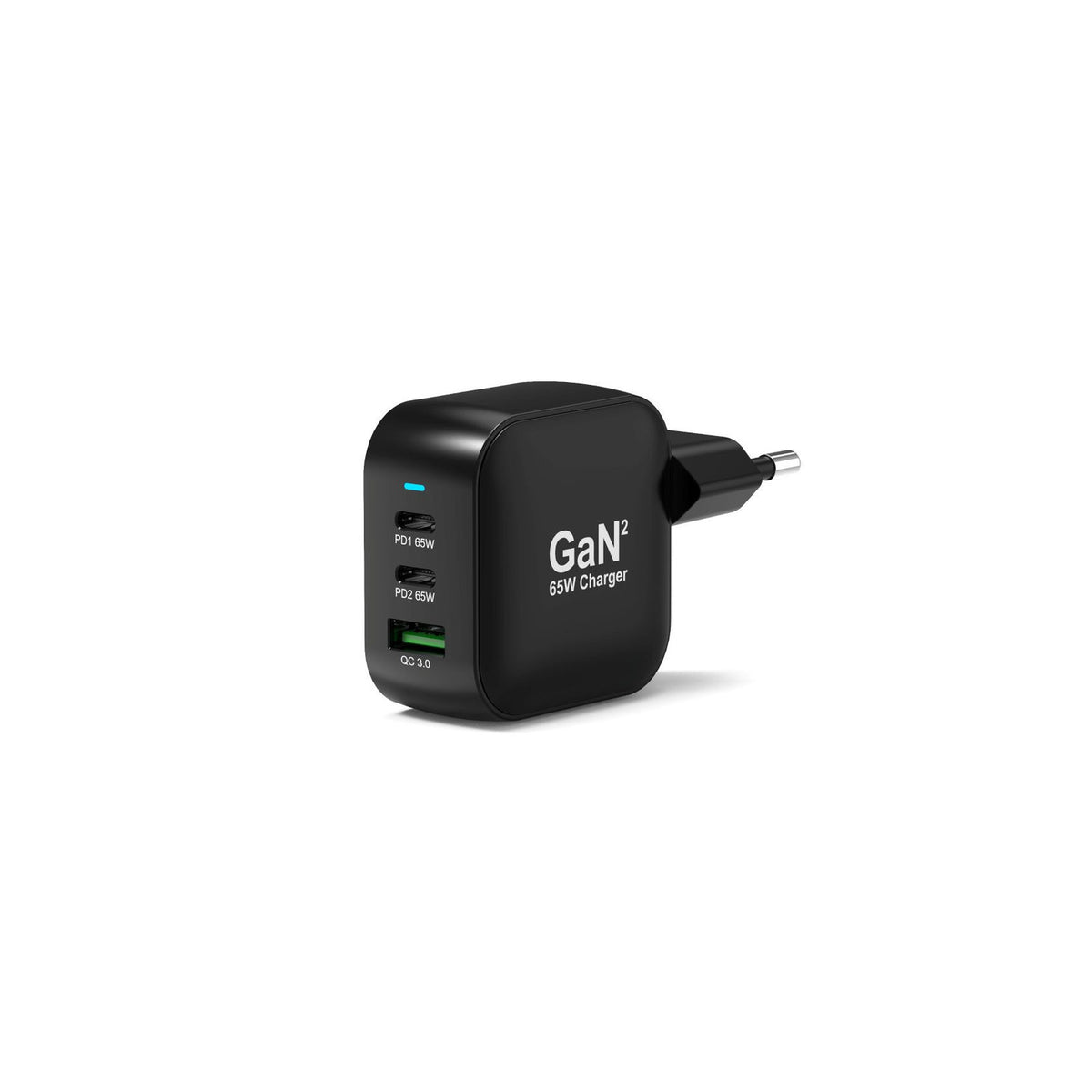 Chargeur mural GaN2 65W PORT Connect – vue 3
