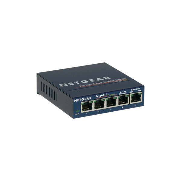 Commutateur réseau NETGEAR GS105 Bleu – vue 1