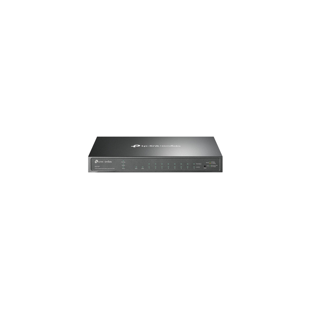 Commutateur réseau TP-Link SG2210P Noir – vue 1