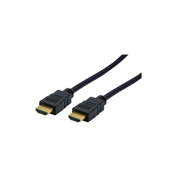 Cordon HDMI High Speed avec Ethernet, connecteurs dorés - 3 m – vue 1