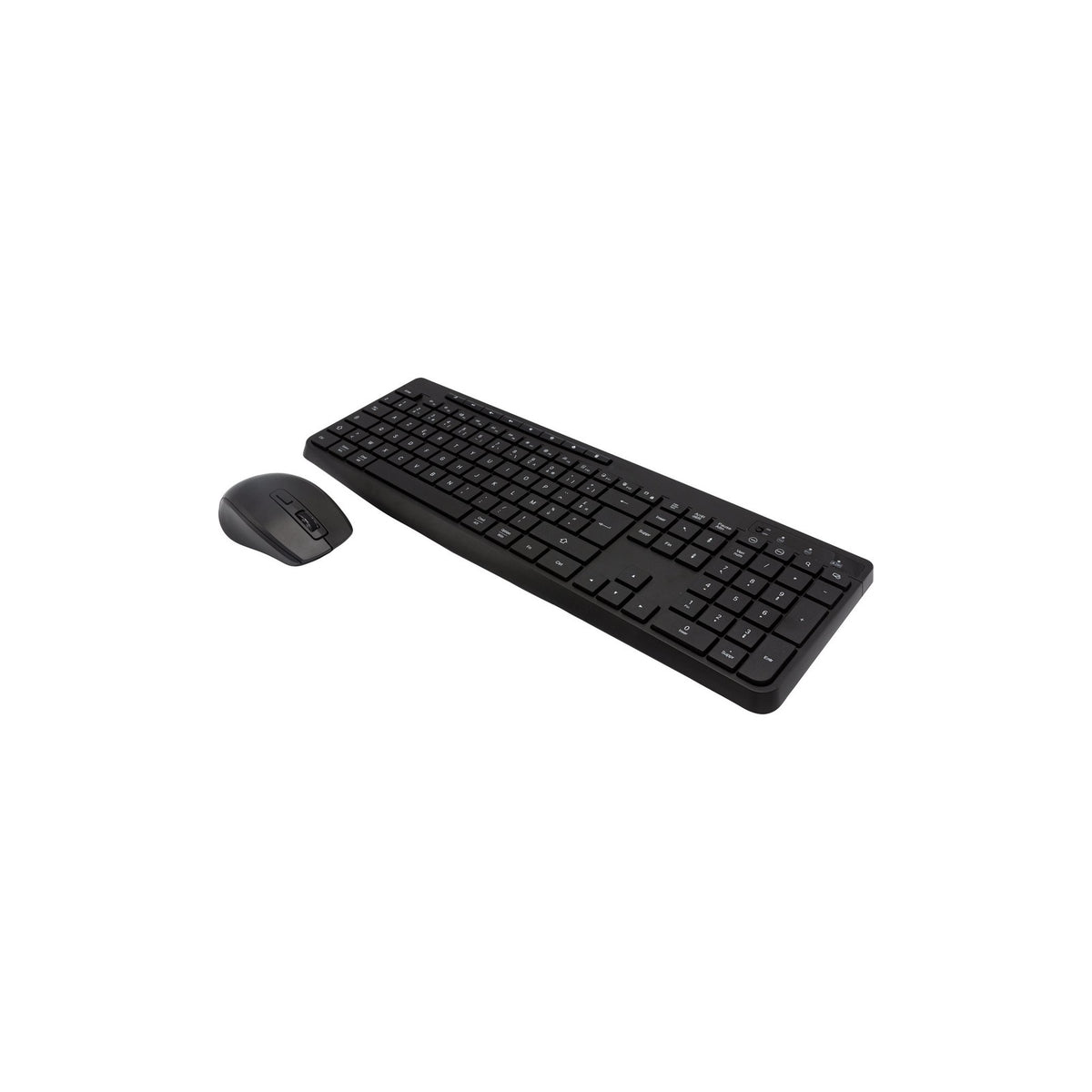 DACOMEX Pack clavier / souris KM550-W-G rechargeable certifié GRS – vue 2
