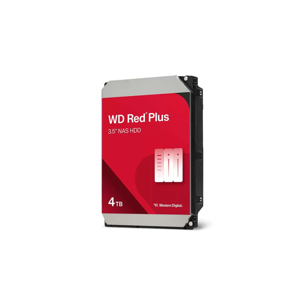 Disque dur WD Red Plus 4 To 3,5" SATA III 5 400 tr/min 128 Mo (WD40EFZZ) pour NAS – vue 1