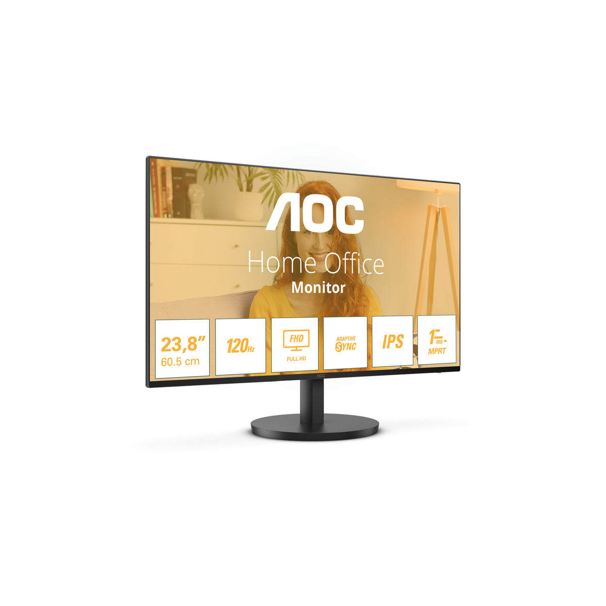 Écran PC AOC 24B3HA2 23,8" – vue 2