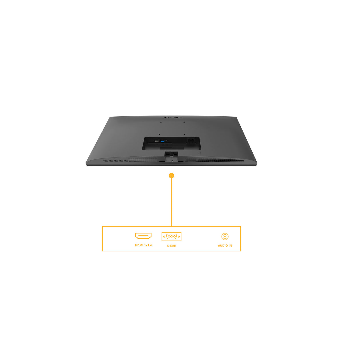 Écran PC AOC 24B3HA2 23,8" – vue 3