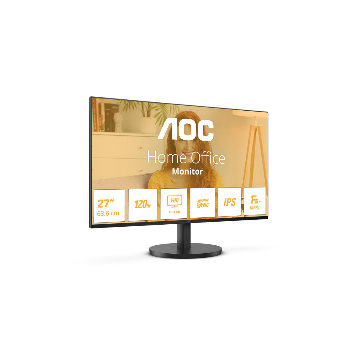 Écran PC AOC 27B3HA2 27" – vue 2