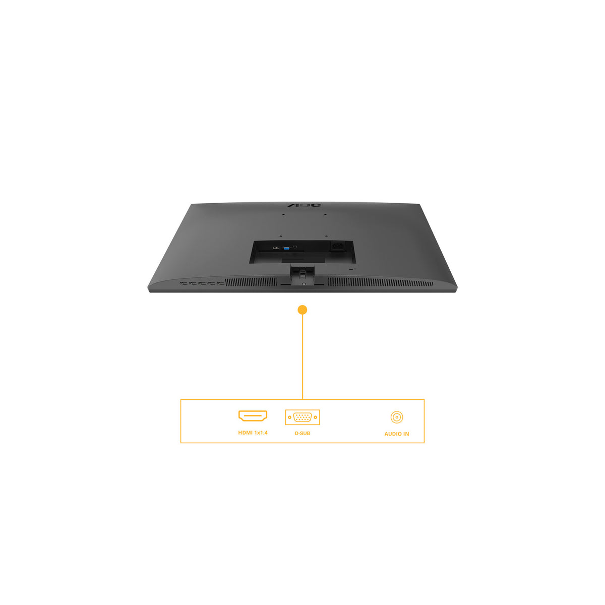 Écran PC AOC 27B3HA2 27" – vue 3