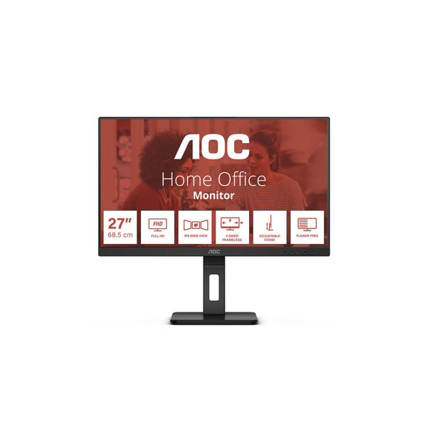 Écran PC AOC 27E3QAF 27" – vue 1
