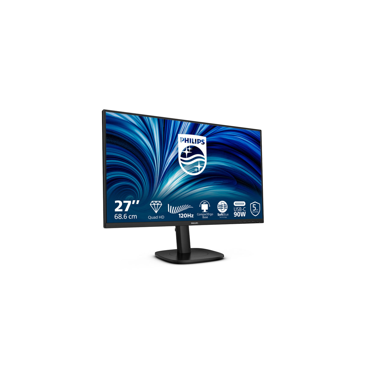 Écran PC Philips 27B2U3601/00 27" – vue 2