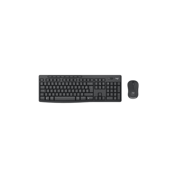 Ensemble clavier et souris sans fil Logitech MK370 - Graphite – vue 1