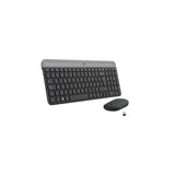 Ensemble clavier et souris sans fil ultra-fin MK470 Logitech - Graphite – vue 1