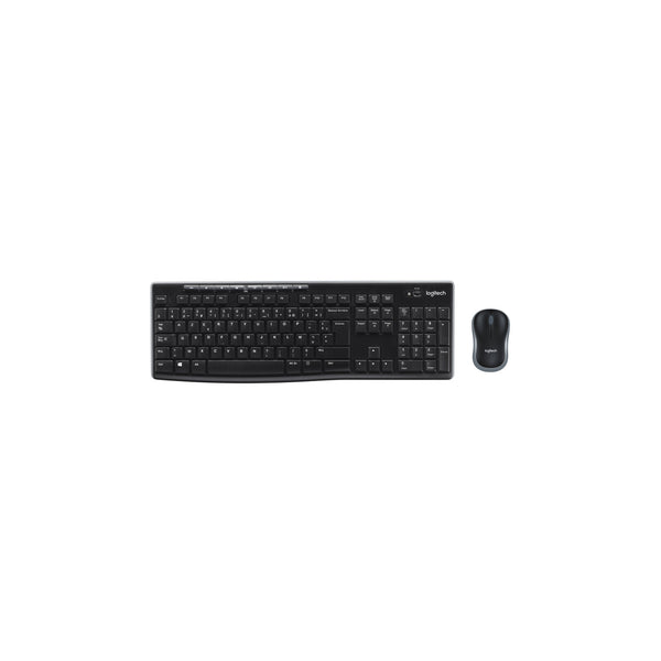 Ensemble fiable clavier et souris sans fil MK270 Logitech - Noir – vue 1