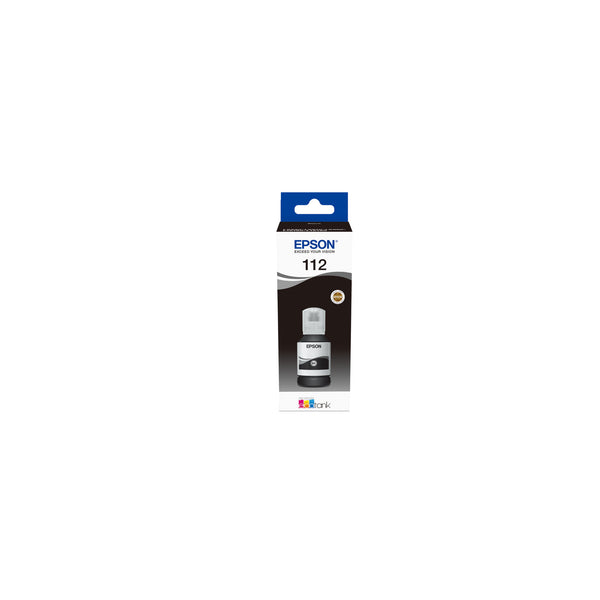 Epson 112 EcoTank Pigment Black ink bottle – vue 1