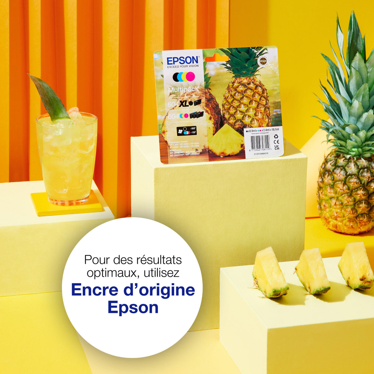Epson Singlepack Cyan 604 Ink – vue 2