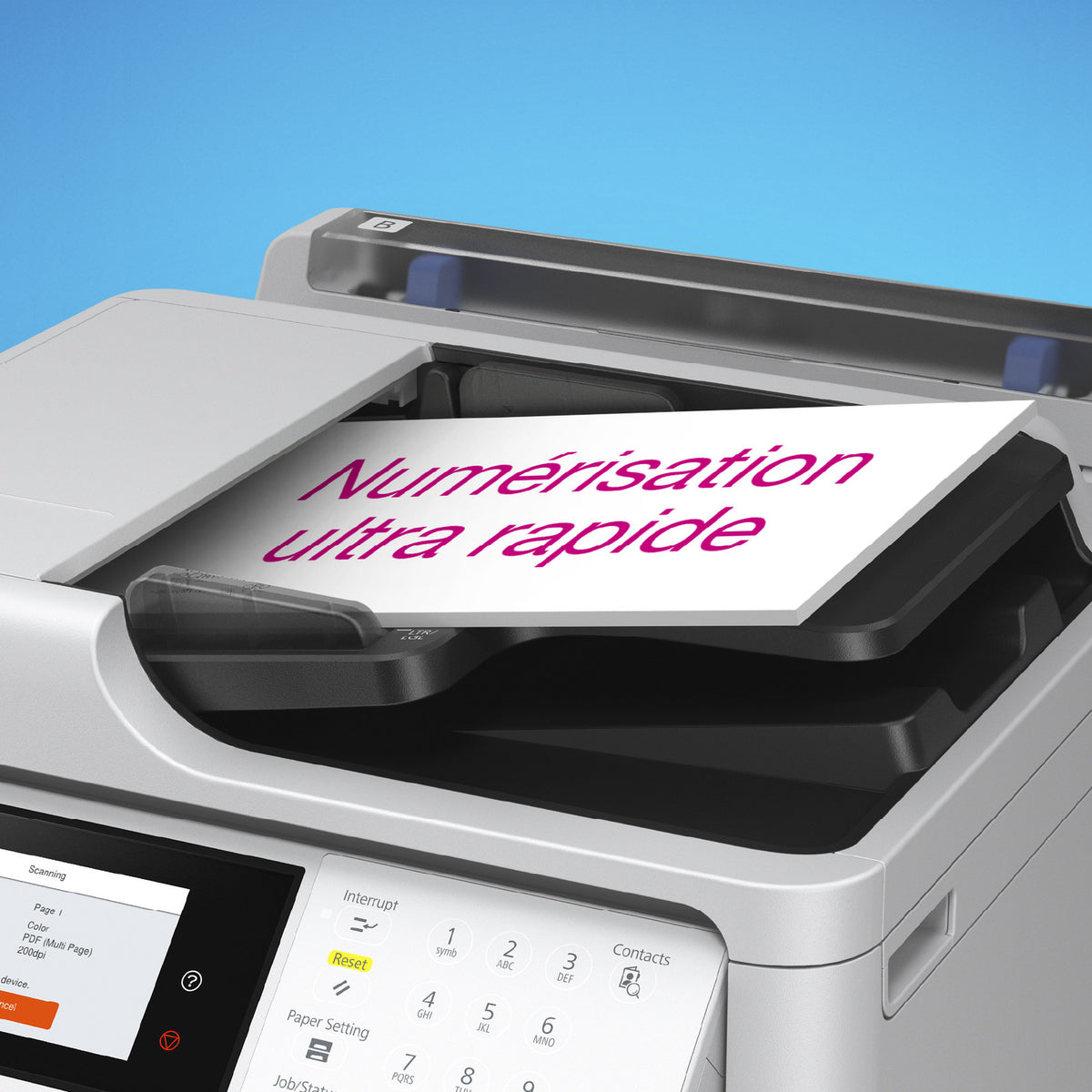 Epson WorkForce Pro WF-C5890DWF Printer – vue 2