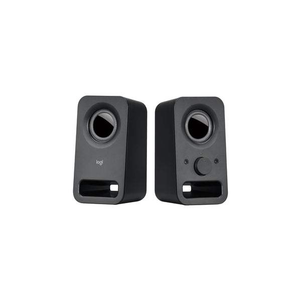 Haut-parleurs stéréo compacts Logitech Z150 - Noir – vue 1