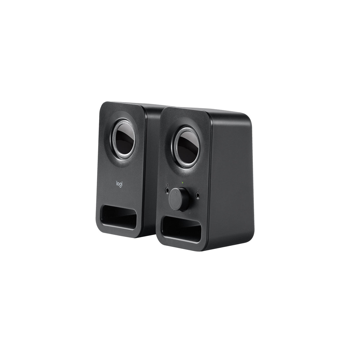 Haut-parleurs stéréo compacts Logitech Z150 - Noir – vue 2
