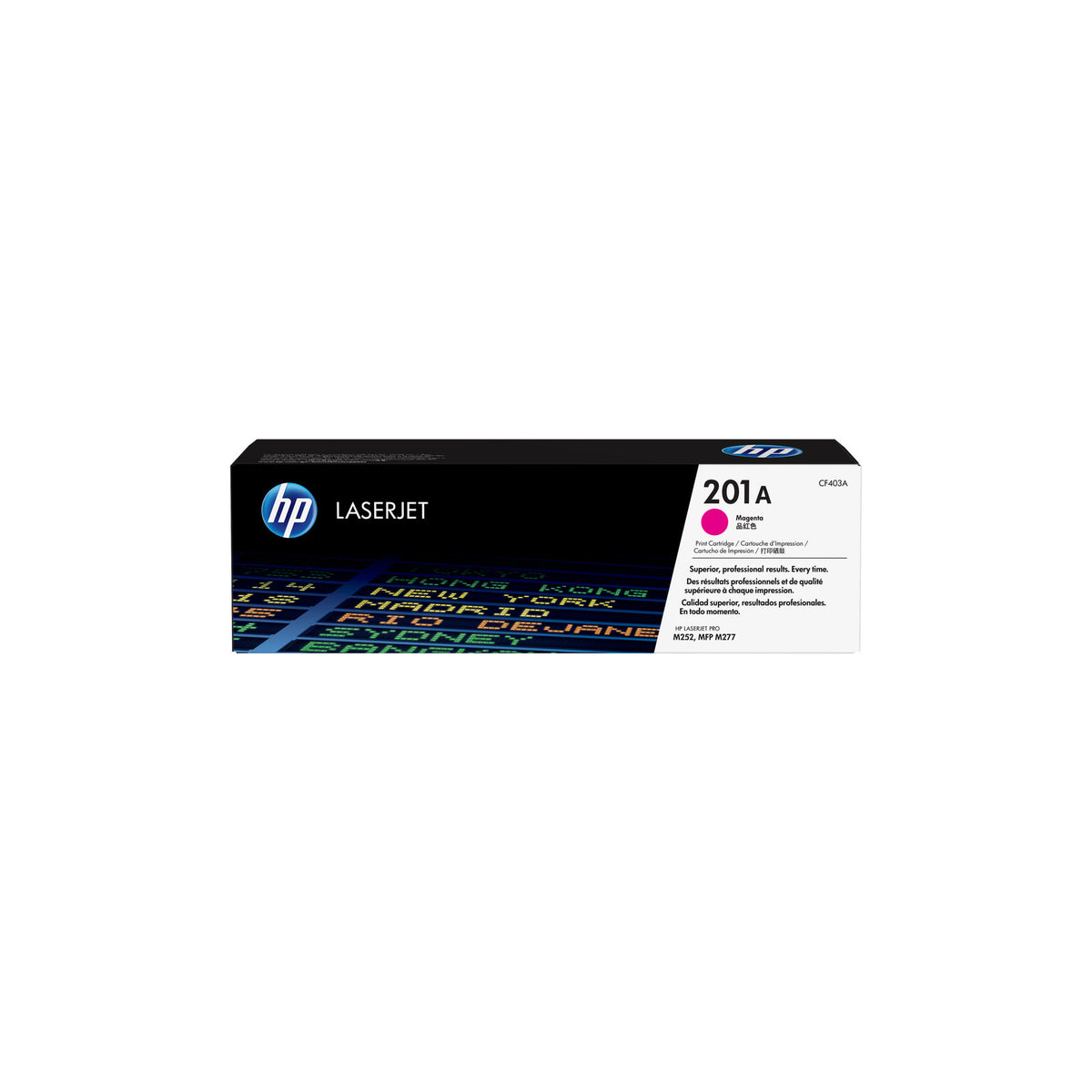 HP 201A toner LaserJet Magenta authentique – vue 2