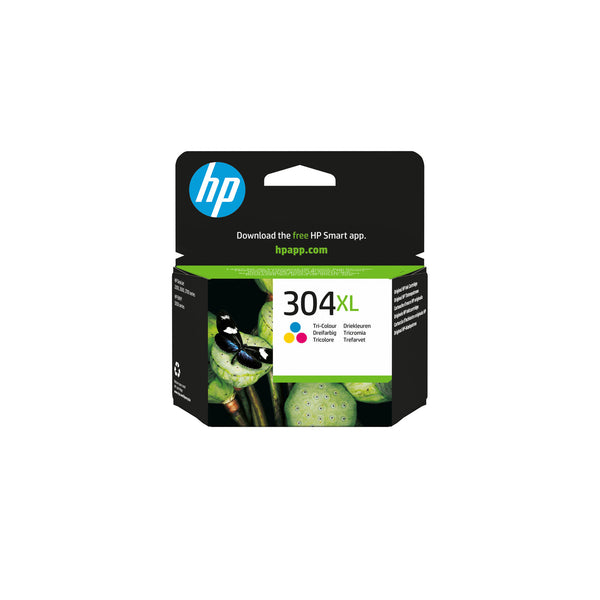 HP 304XL Cartouche d’encre trois couleurs grande capacité authentique – vue 1
