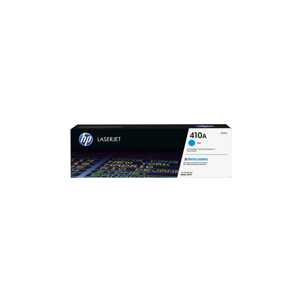 HP 410A toner LaserJet cyan authentique – vue 1