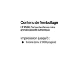 HP 953XL Cartouche d’encre noire grande capacité authentique – vue 3