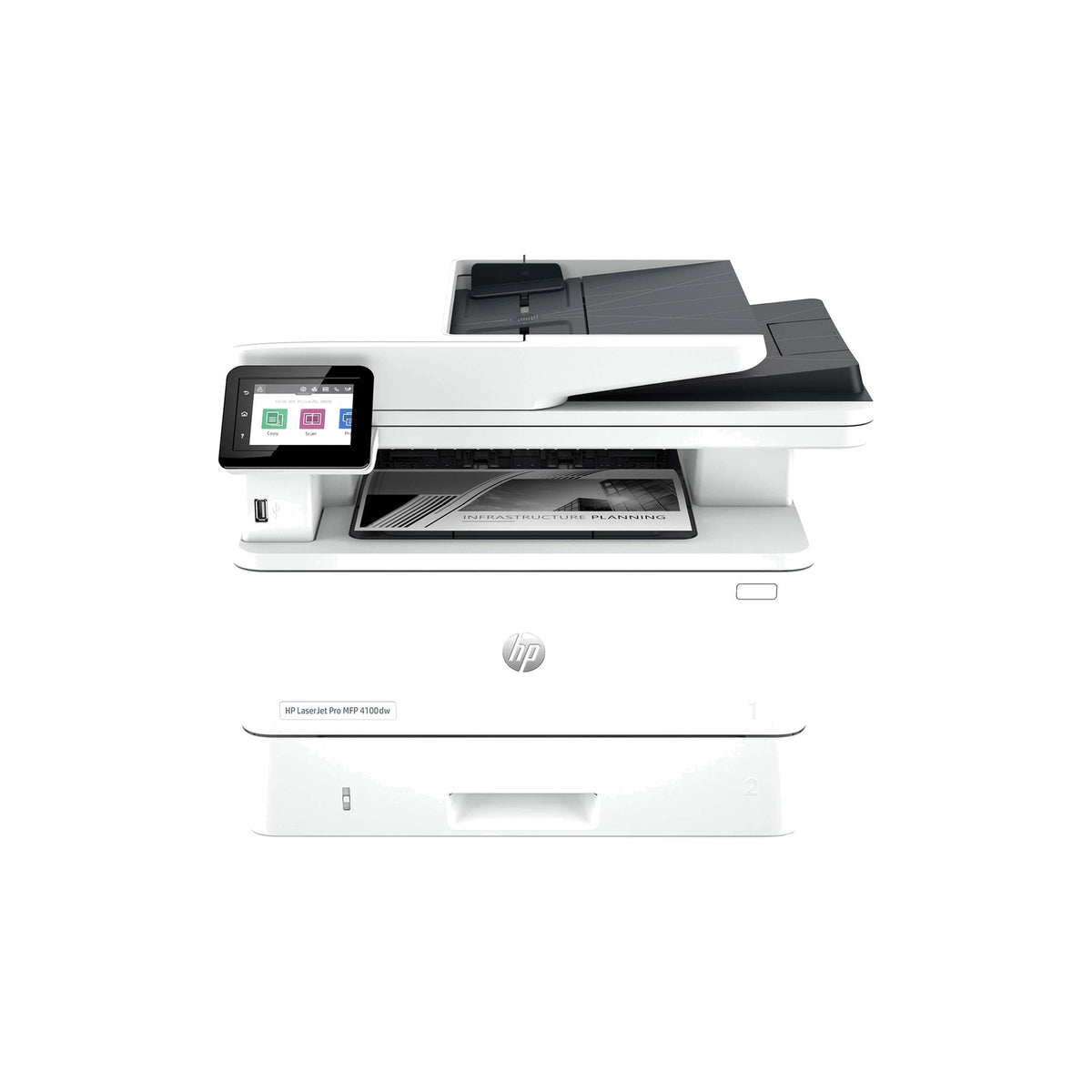 HP LaserJet Pro MFP 4103dw – monochrome – vue 3