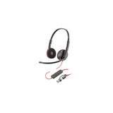 HP Poly Micro-casque Poly Blackwire 3220 stéréo USB-C + adaptateur USB-C/A – vue 2