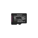 Kingston Technology 64GB microSDXC Canvas Select Plus Gen3 100MB/s A1 (Adaptateur SD inclus) – vue 3