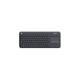 Logitech K400 Plus Clavier sans fil avec pavé tactile - Noir – vue 1