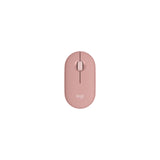 Logitech Souris Pebble Mouse 2 M350s - Bluetooth - Tons de rose – vue 1