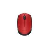 Logitech SOURIS SANS FIL M171 - Rouge/Noir – vue 1
