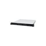 NAS rack 1U Synology RackStation RS822RP+ 4 baies, AMD Ryzen V1500B, alimentation redondante – vue 3