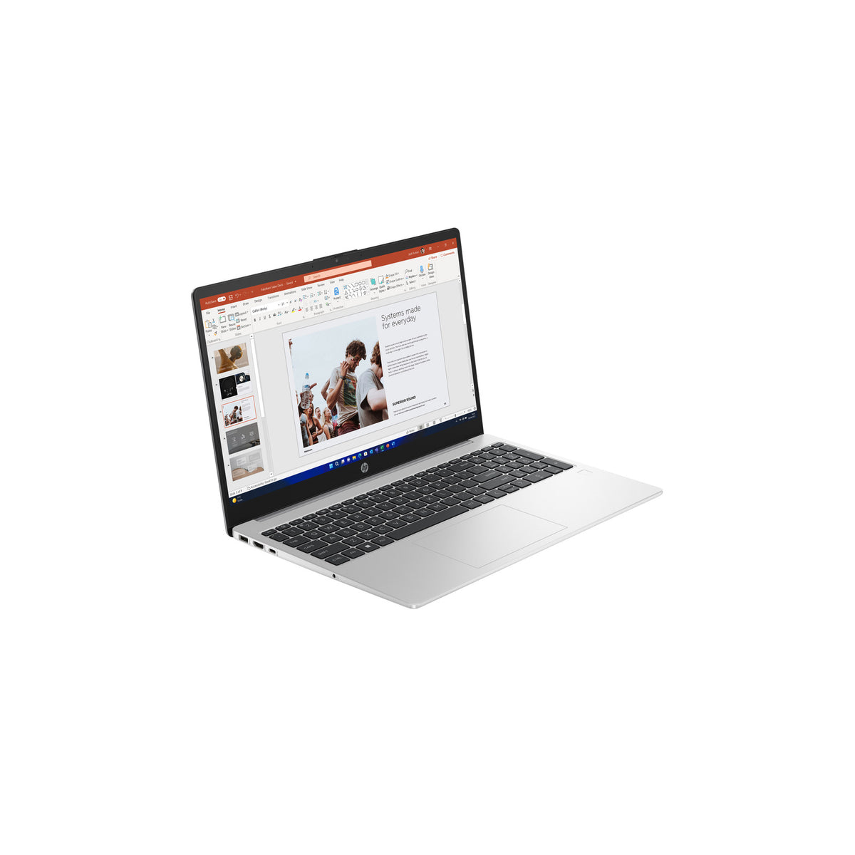 Ordinateur portable HP 255 G10 15,6" AMD Ryzen™ 5 7530U 16 Go RAM 512 Go – vue 2