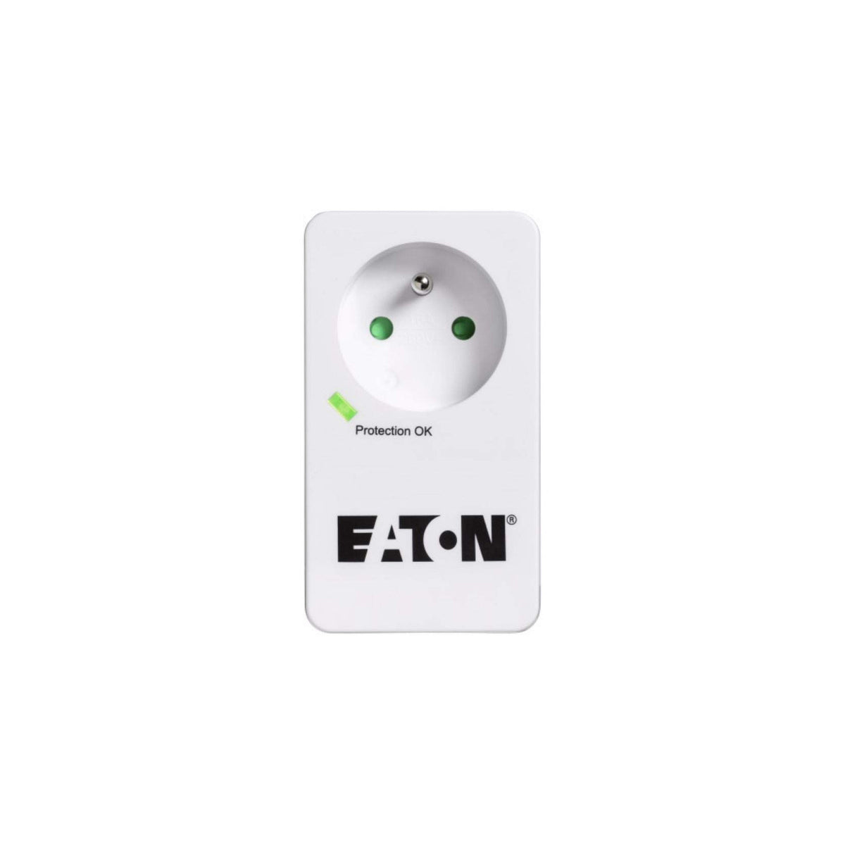 Parafoudre Eaton Protection Box 1 FR (PB1F), 1 prise française 16 A, 4 000 W – blanc/noir – vue 1