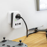 Parafoudre Eaton Protection Box 1 FR (PB1F), 1 prise française 16 A, 4 000 W – blanc/noir – vue 3