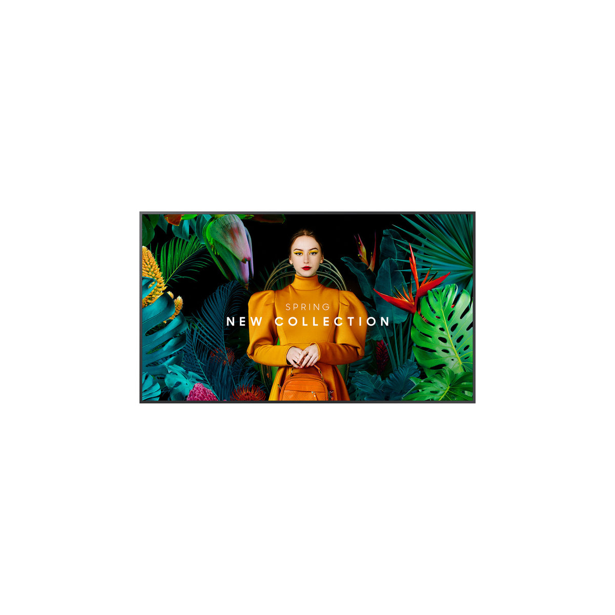 Samsung 50" Crystal UHD Signage QBC – vue 1
