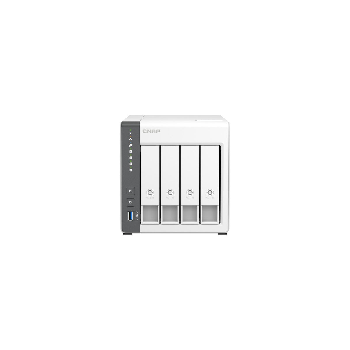 Serveur de stockage QNAP TS-433 ARM Cortex-A55 4 Go RAM – vue 1