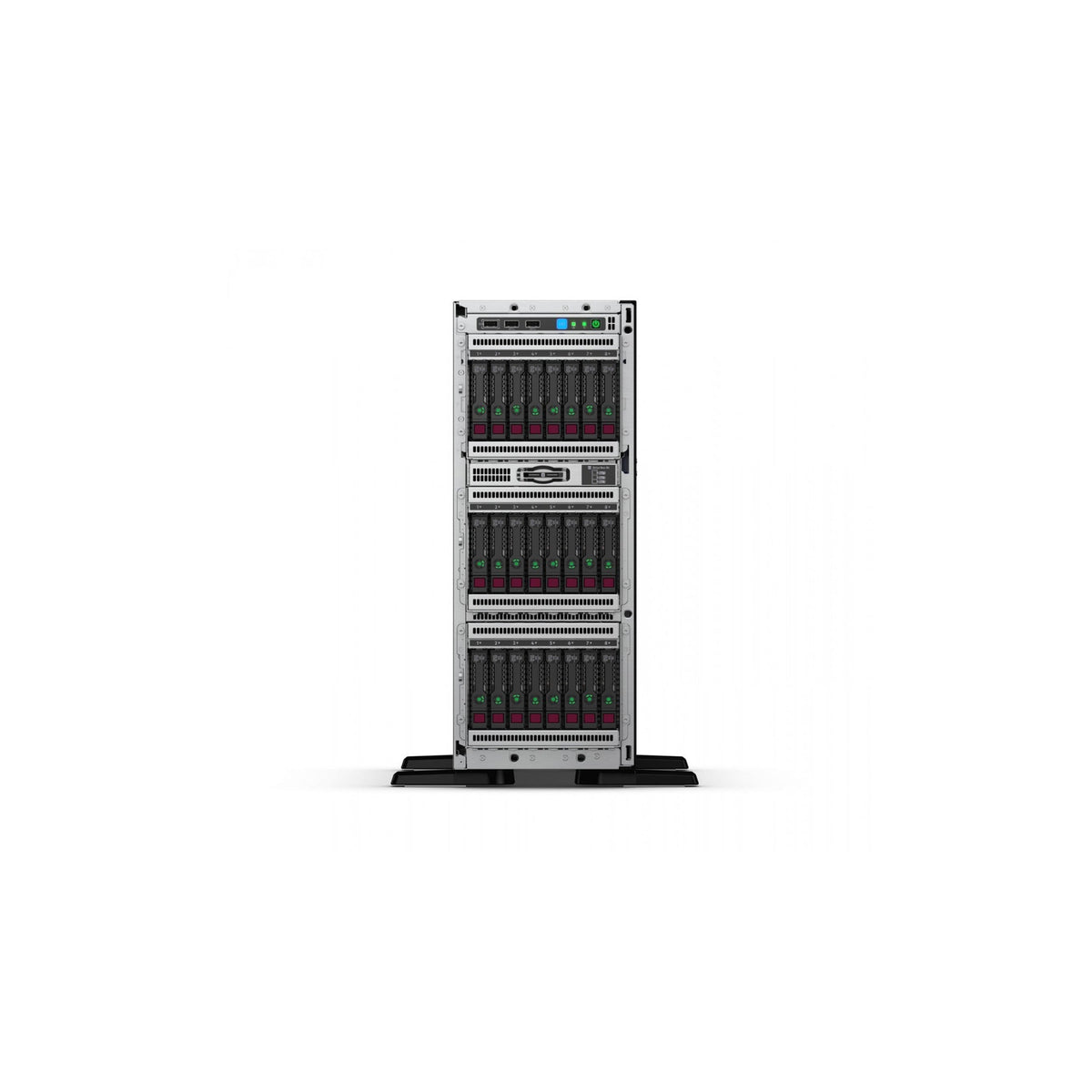 Serveur tour HPE ProLiant ML350 Gen10 Xeon Silver 4210R 10c, 16 Go, 8 SFF, P408i-a, 800 W (P59548-421) – vue 3
