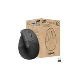 Souris verticale ergonomique Logitech Lift for Business (910-006494), Bluetooth + Logi Bolt, droitier – graphite – vue 1